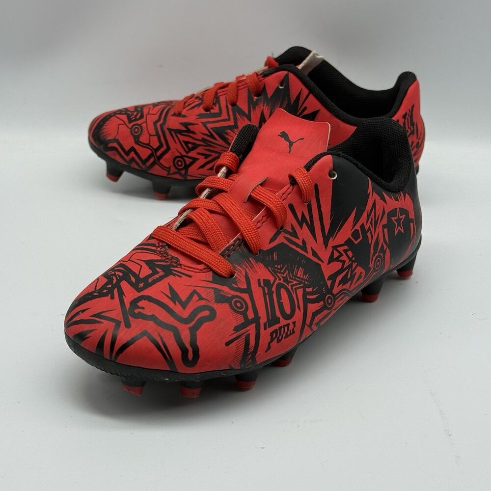 Puma x Christian Pulisic Tacto II FG Soccer Cleats Kids SIZE 12 Shoes 107500-01